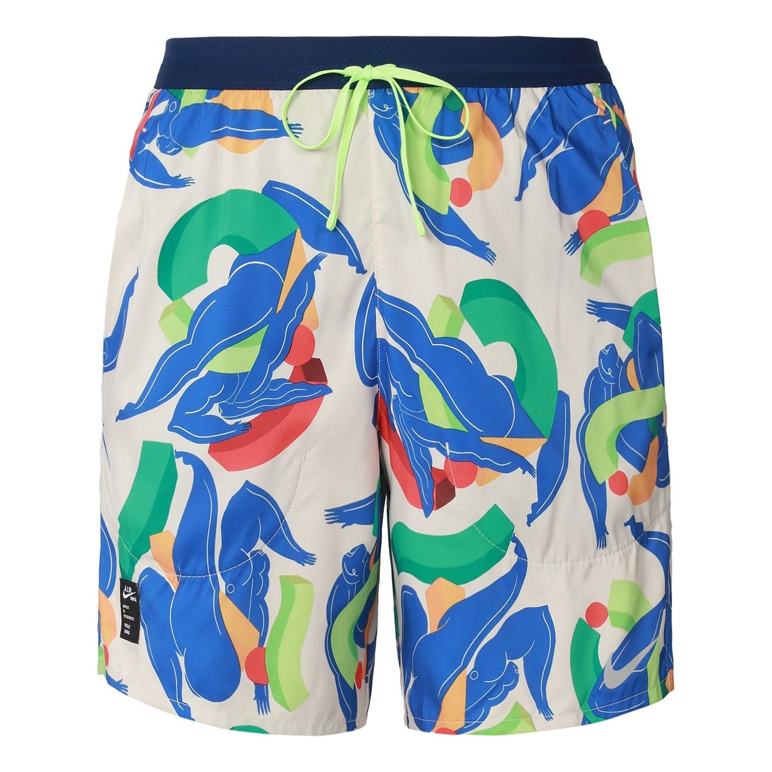 Image of Nike x Kelly Anna London Crossover Drawstring Sports Shorts Multicolor Multi-col