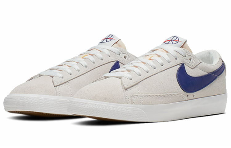 Image of Nike Polar Skate Co x Blazer Low SB QS 'Summit White Deep Royal' AV3028-100