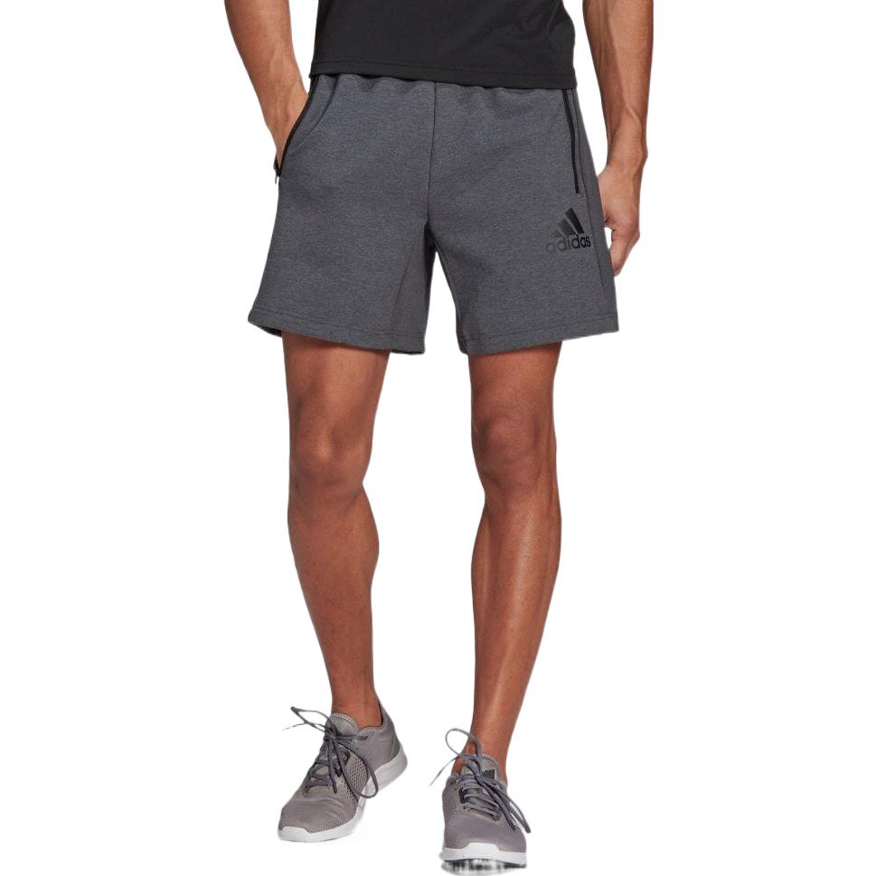 Image of adidas AEROREADY Designed To Move Bewegungsshorts 'Dunkelgrau Heather' GM2089