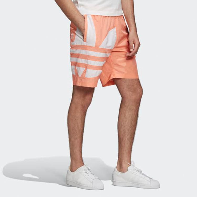 Image of adidas originals Large Logo Sports Shorts Pink FM9899