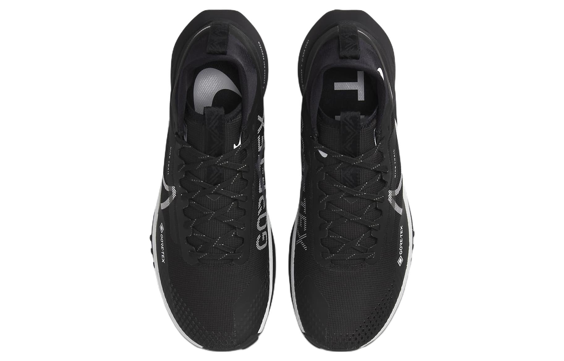 Image of Nike React Pegasus Trail 4 GORE-TEX 'Black Reflect Silver' DJ7926-001
