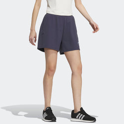 Image of (WMNS) adidas Verbiage Shorts 'Blue' IP3944