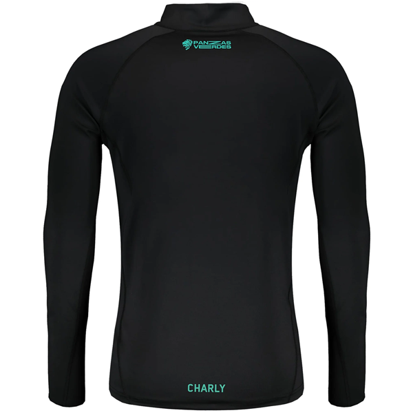 Charly Leon Training Top Jacket 23/24 (Black/Green)