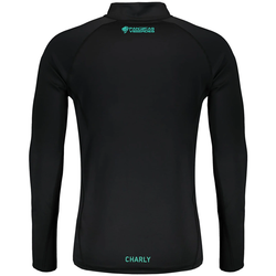 Image of Charly Leon Training Top Jacket 23/24 (Black/Green)