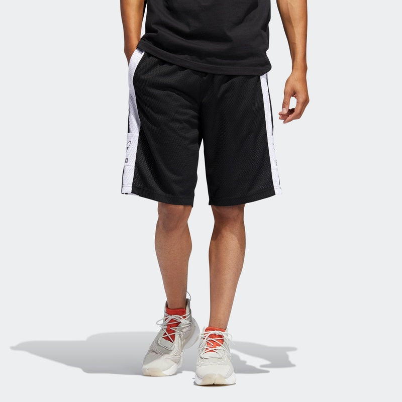 adidas originals Mesh Otln Short Breathable Casual Sports Shorts Black DV3184