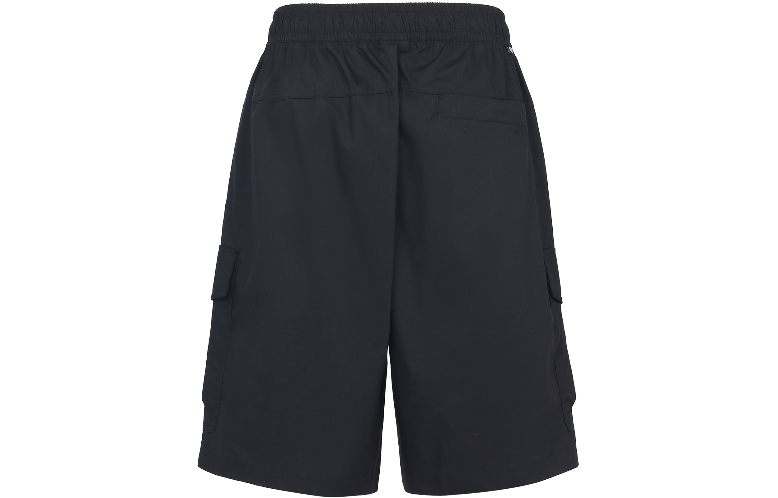 Image of Nike Sportswear Sport Essentials Solid Color Logo Embroidered Big Pocket Straigh