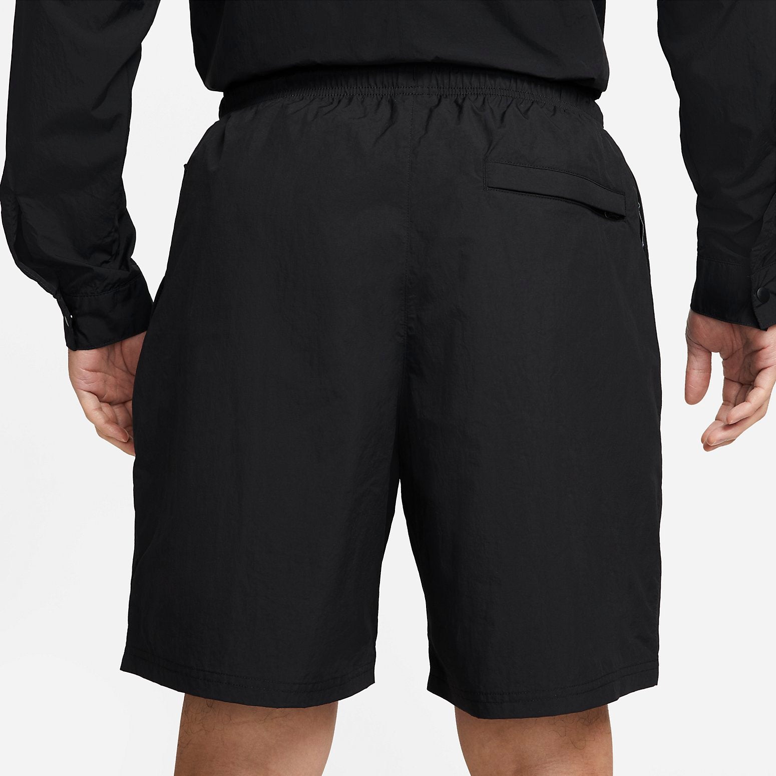 Image of Nike Lab Solo Swoosh Shorts 'Black' DX0750-010
