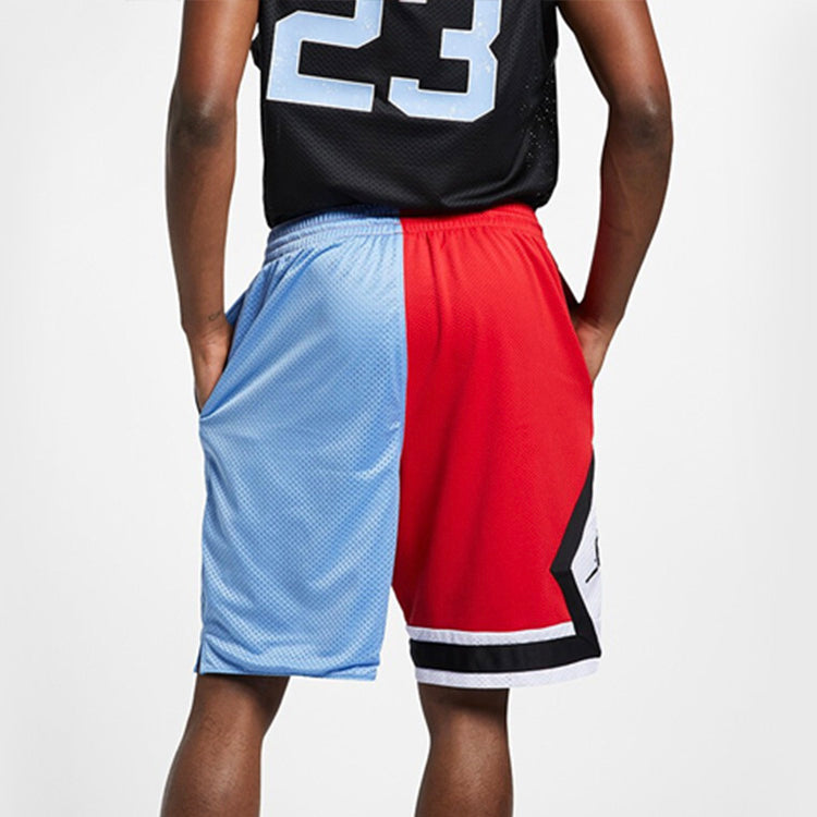 Image of Air Jordan DNA Distorted Basketball Shorts Red Blue AJ1113-448