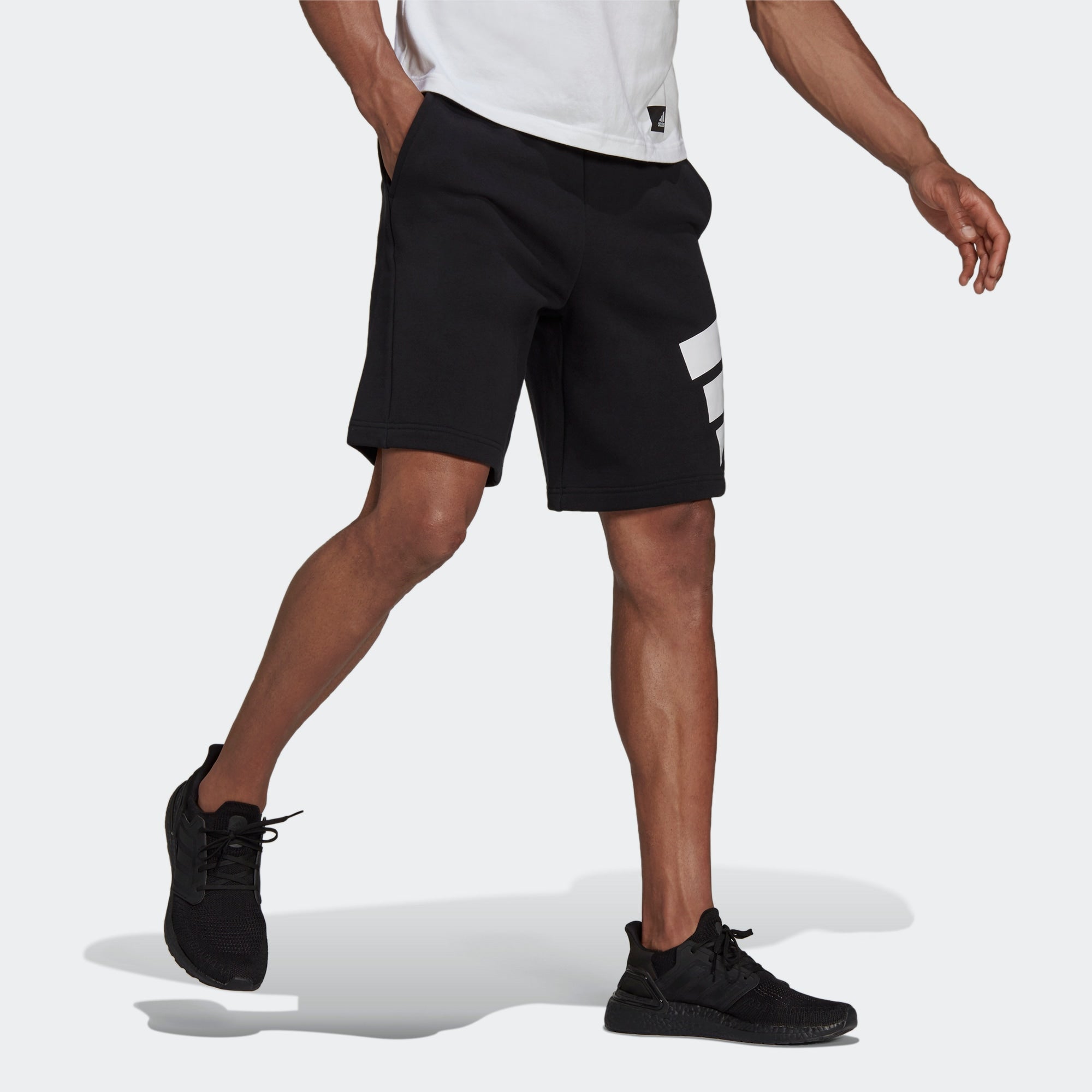 Image of Adidas Fleece 3B Shorts H46551