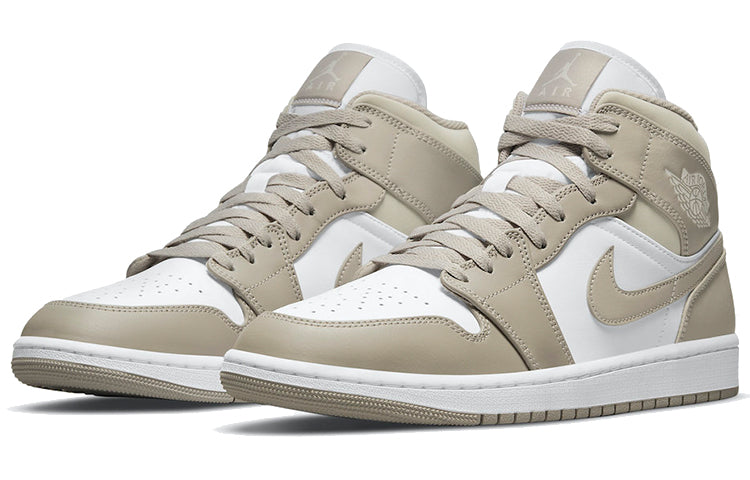 Image of Air Jordan 1 Mid 'College Grey' 554724-082