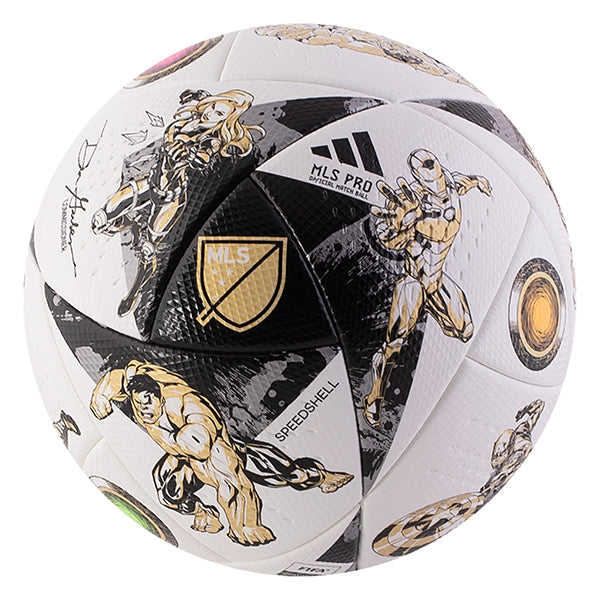 Adidas MLS x Marvel - Pro All Star Game Soccer Ball 2023 (White/Multi)