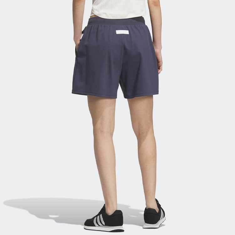 Image of (WMNS) adidas Verbiage Shorts 'Blau' IP3944