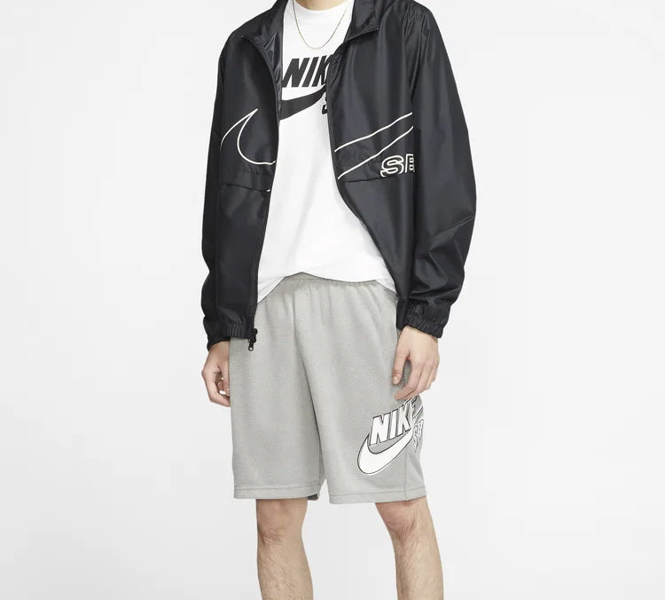 Image of Nike SB Sunday Printing Skateboard Quick Dry Shorts Gray CI5853-064