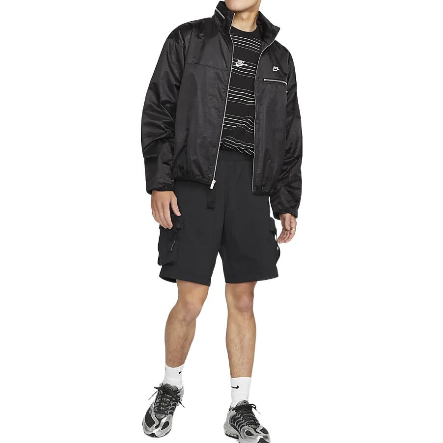 Image of Men's Nike Solid Color Elastic Waistband Side Pocket Shorts Black DQ4281-010