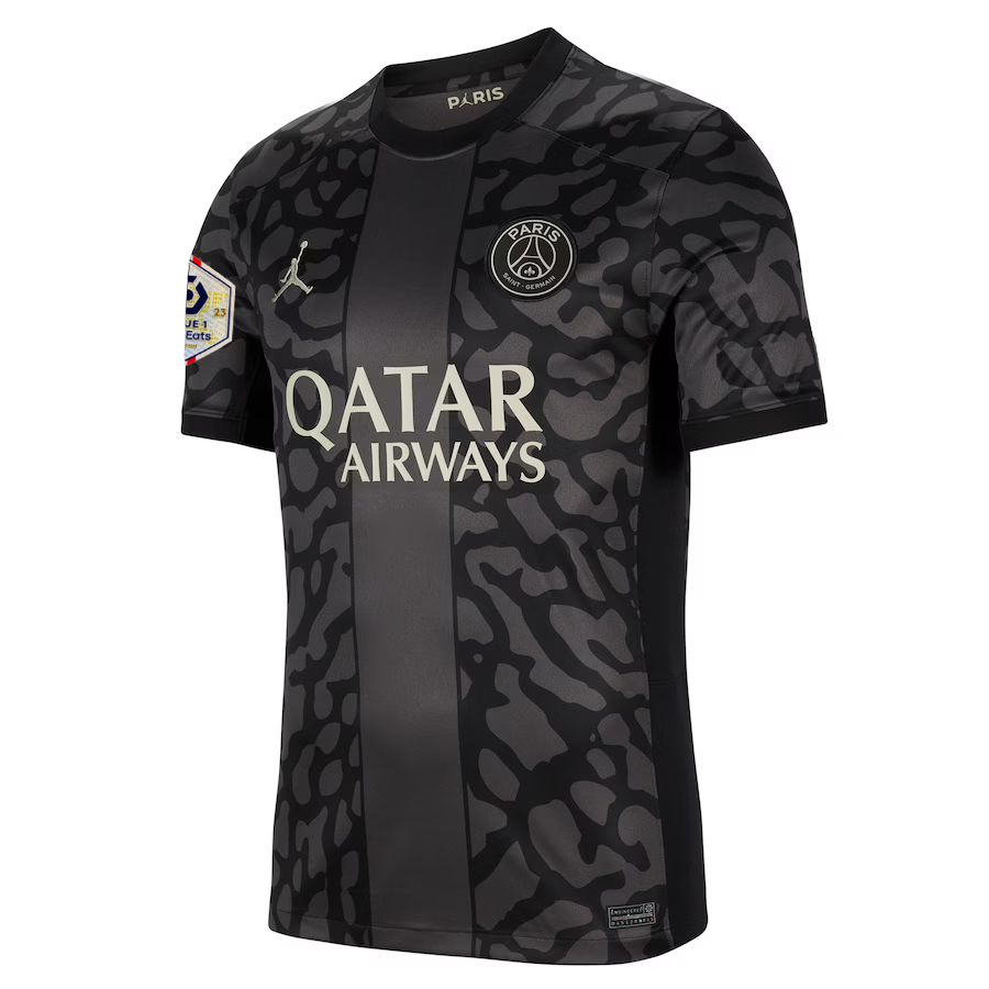 Image of Nike Paris Saint-Germain Marco Asensio Third Jersey w/ Ligue 1 Patch 23/24 (Anth