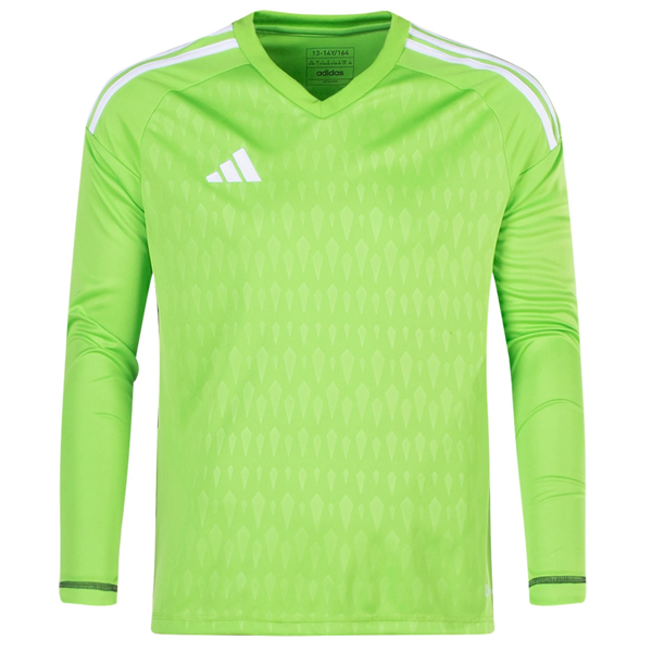 Image of adidas Youth Tiro Goalkeeper Jersey (Green)