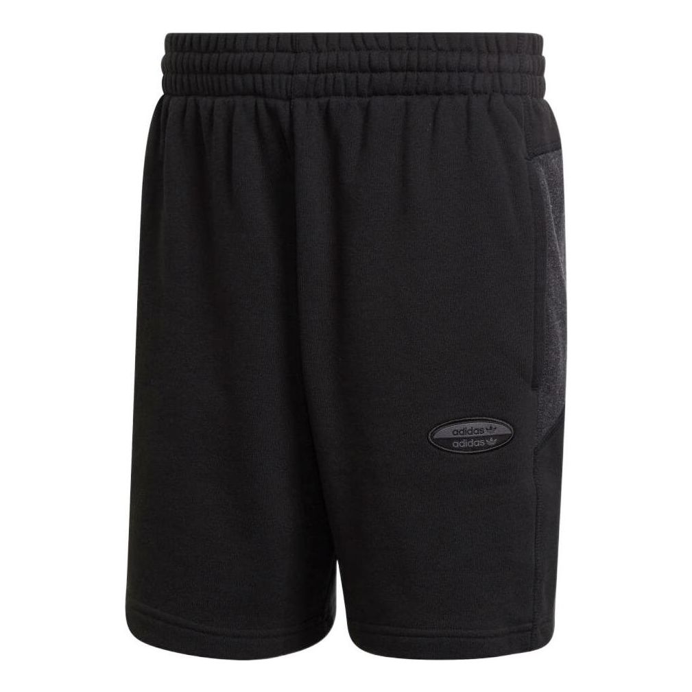 Men's adidas Printing Straight Shorts Black HC9459