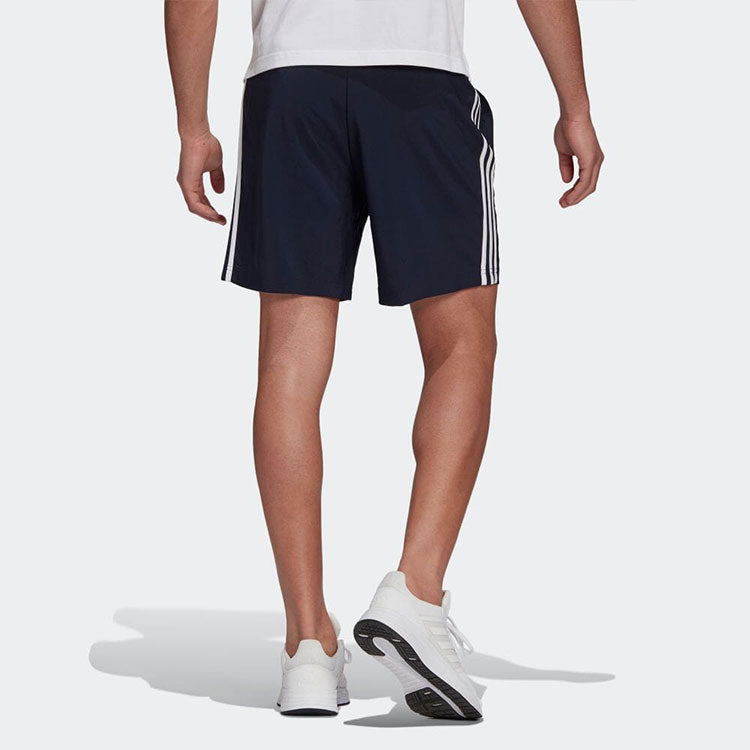 Image of Gerade Sportshorts mit aufgestickten Seitenstreifen für Herren von adidas Aeroready Essentials
