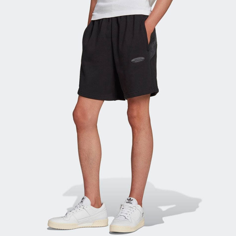 Image of Men's adidas Printing Straight Shorts Black HC9459