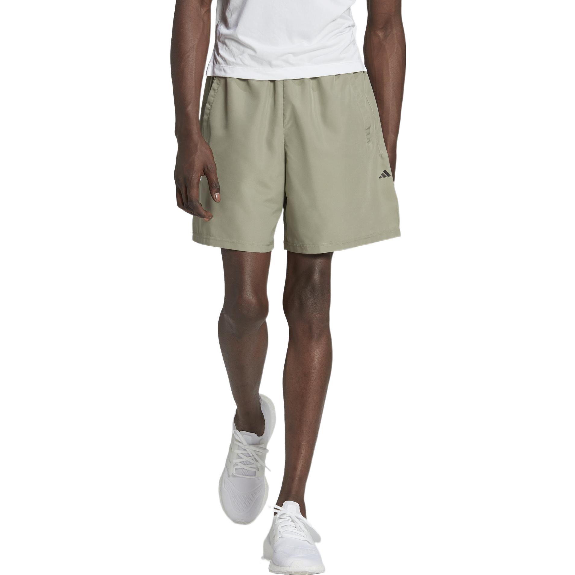 Image of Adidas Train Essentials Made To Be Remade Training Shorts 'Silver Pebble Black'