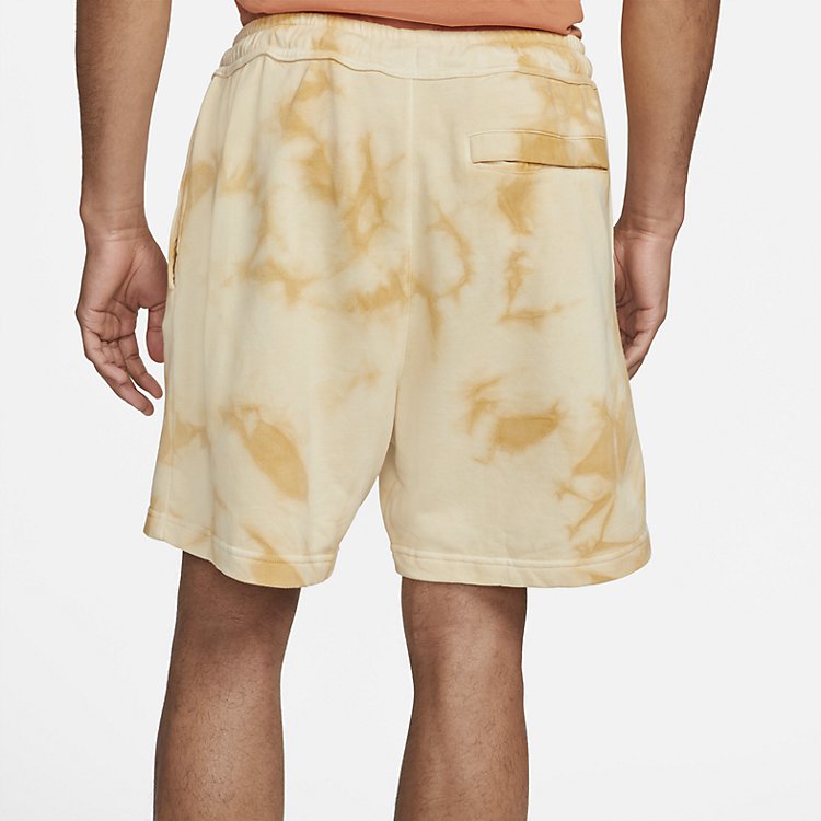 Image of Nike Sportswear French Terry Shorts 'Sanded Gold' DM5016-777