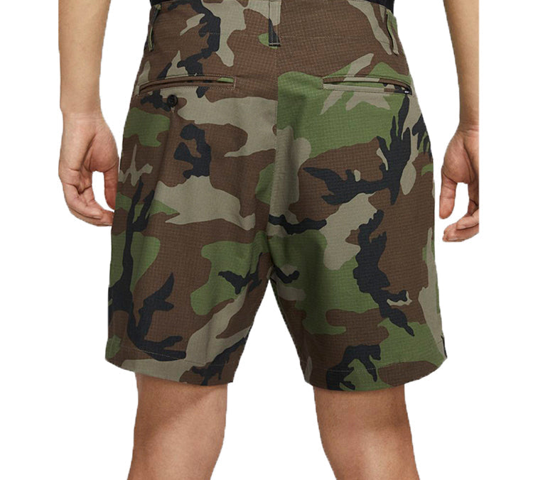 Nike Sb Flex Camouflage Skateboard Shorts Olive Green CK1103-222