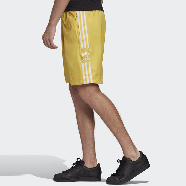Image of adidas originals Ripstop Ts Sports Shorts Yellow FM9888
