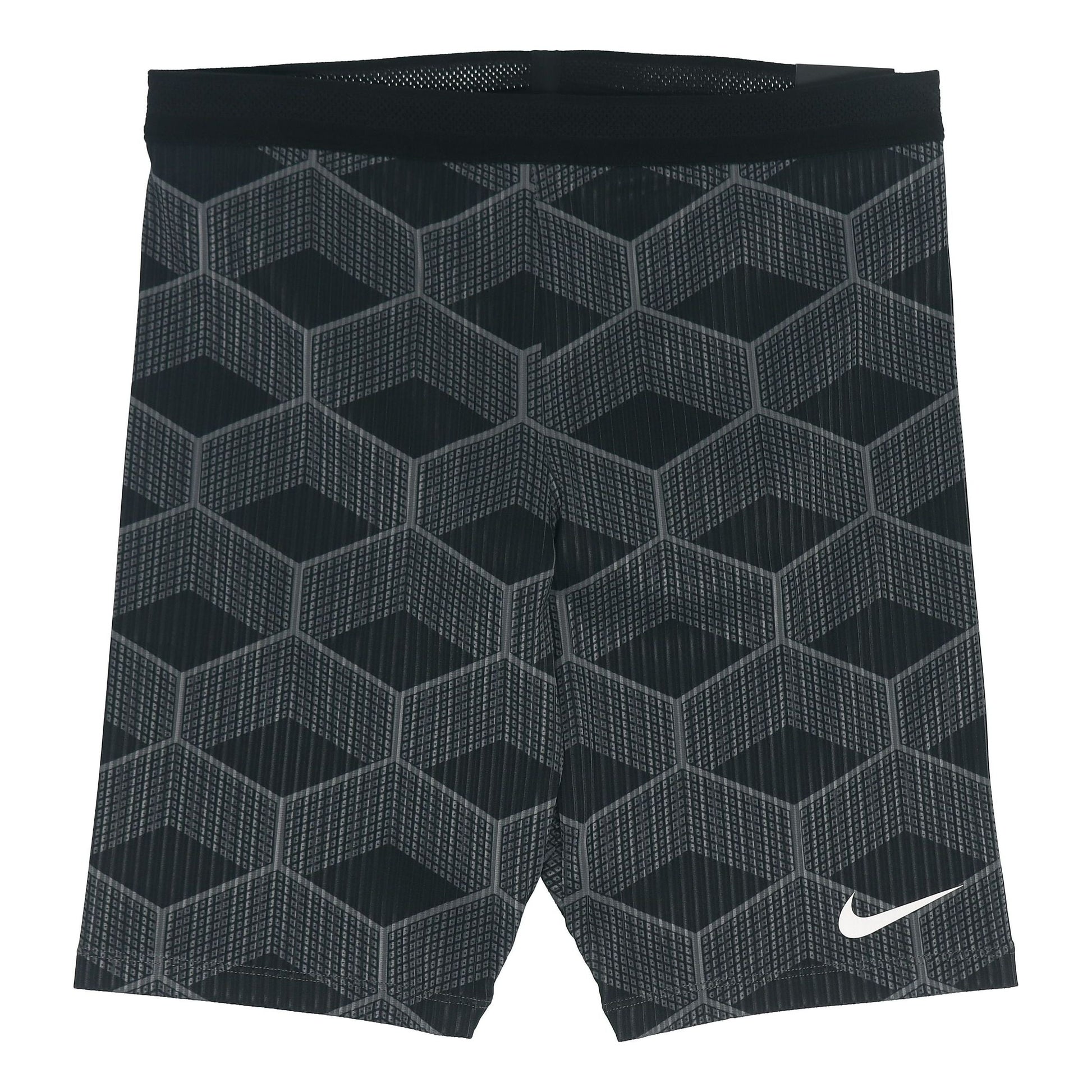 Men's Nike Team Kenya Aeroswift Logo Tight Contrasting Colors Shorts Black CV037