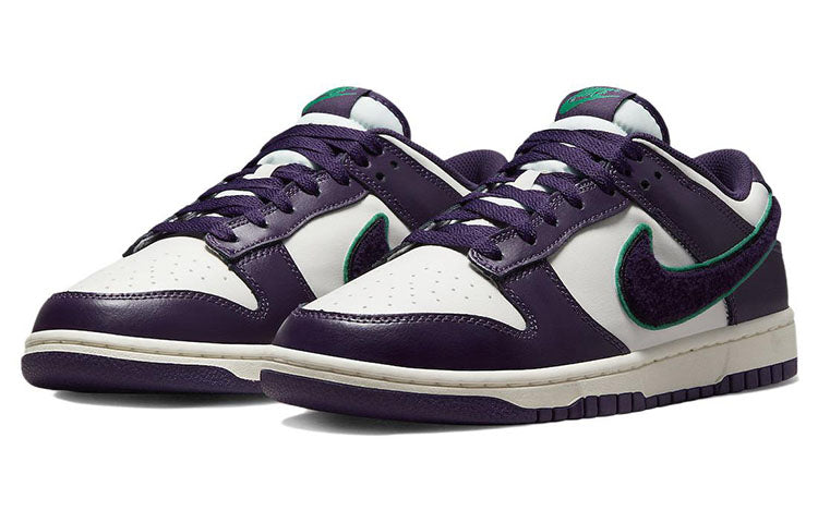 Nike Dunk Low 'Chenille Swoosh - Grand Purple' DQ7683-100