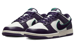 Image of Nike Dunk Low 'Chenille Swoosh - Grand Purple' DQ7683-100