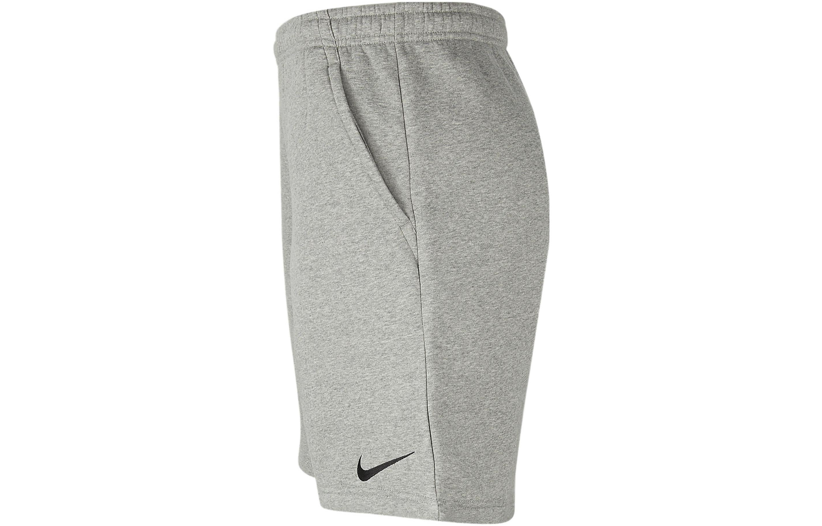 Image of Men's Nike Solid Color Casual Fleece Sports Gray Shorts CW6910-063