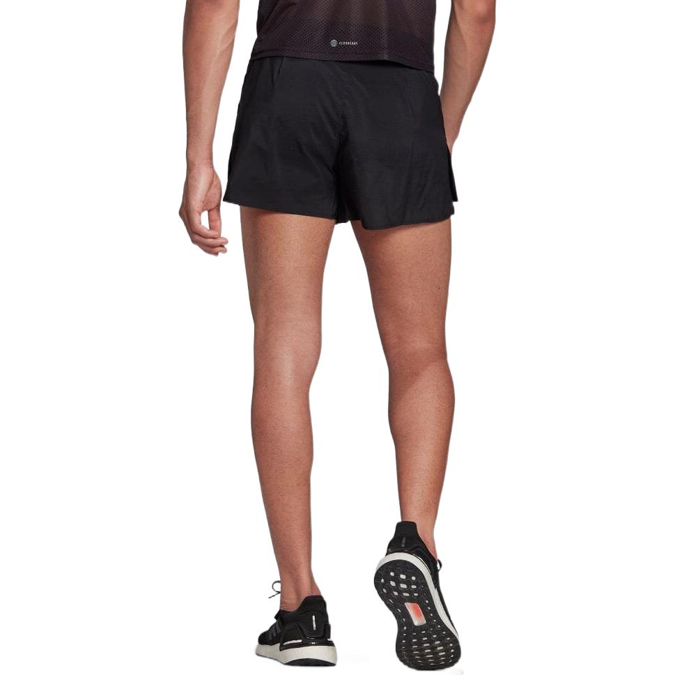 Image of Men's adidas Solid Color logo Printing Casual Shorts Black HA3690
