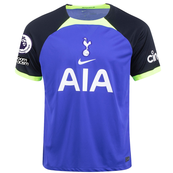Image of Nike Tottenham Hotspur Harry Kane Away Jersey w/ EPL + No Room For Racism Patche