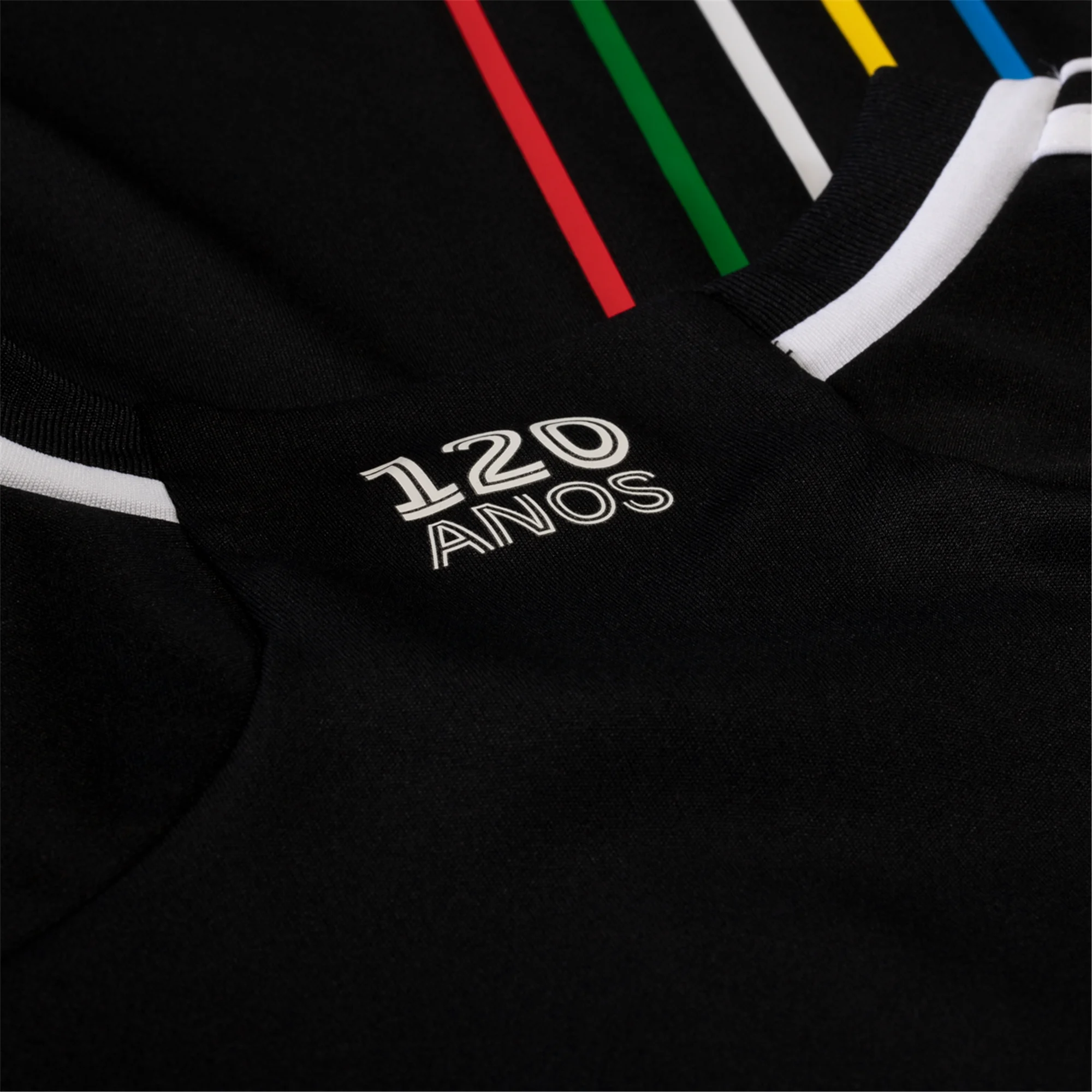 Image of adidas Benfica Away Jersey w/ Champions League Patches 23/24 (Black)