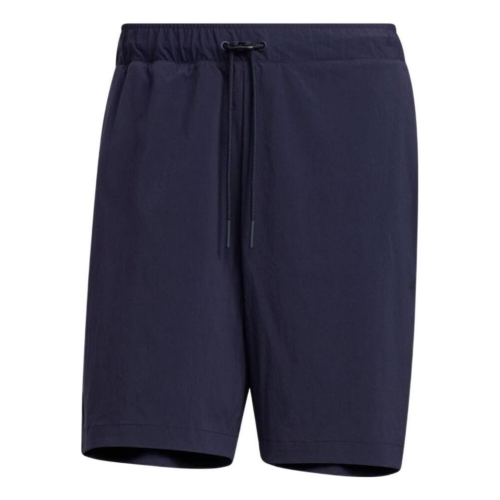Men's adidas Printing Logo Casual Straight Shorts Blue HD0002