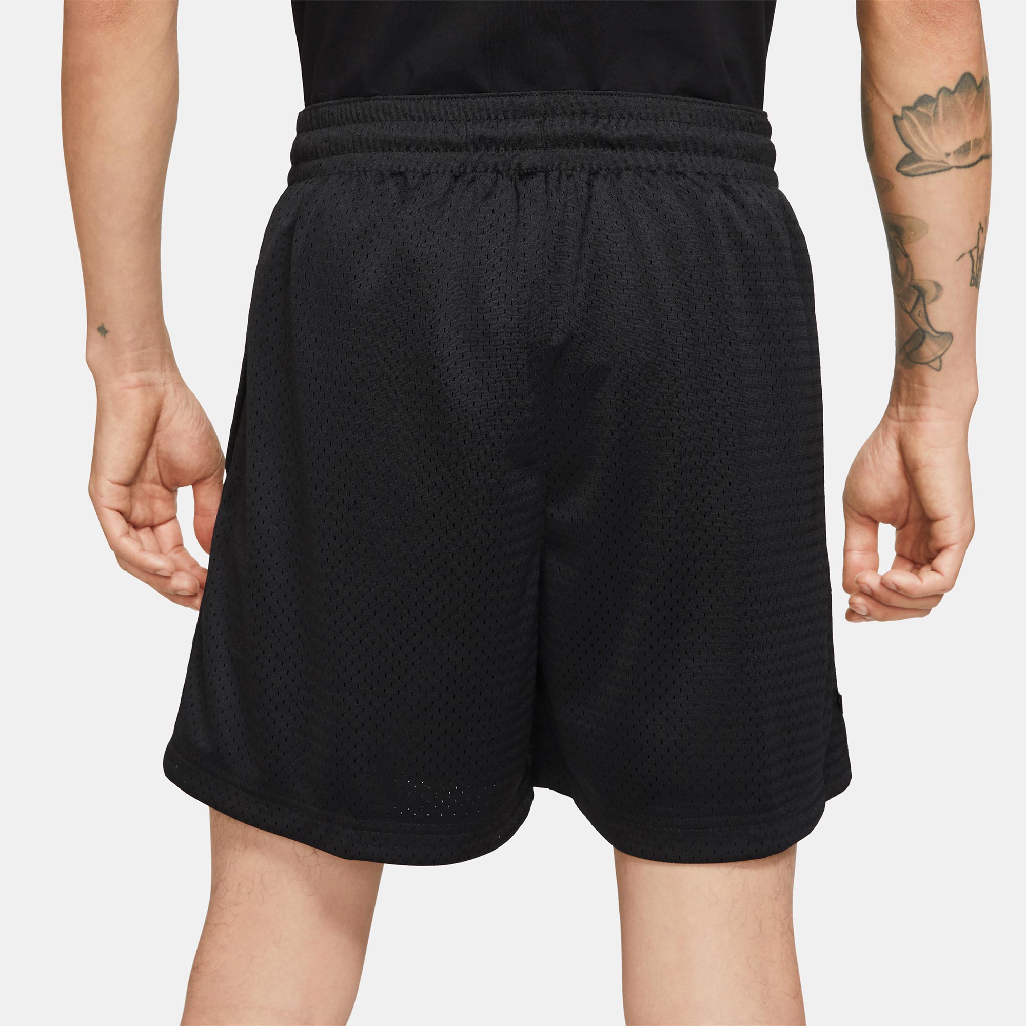 Image of Men's Nike Mesh Short Freak Casual Sports Breathable Knit Shorts Black DA5688-01