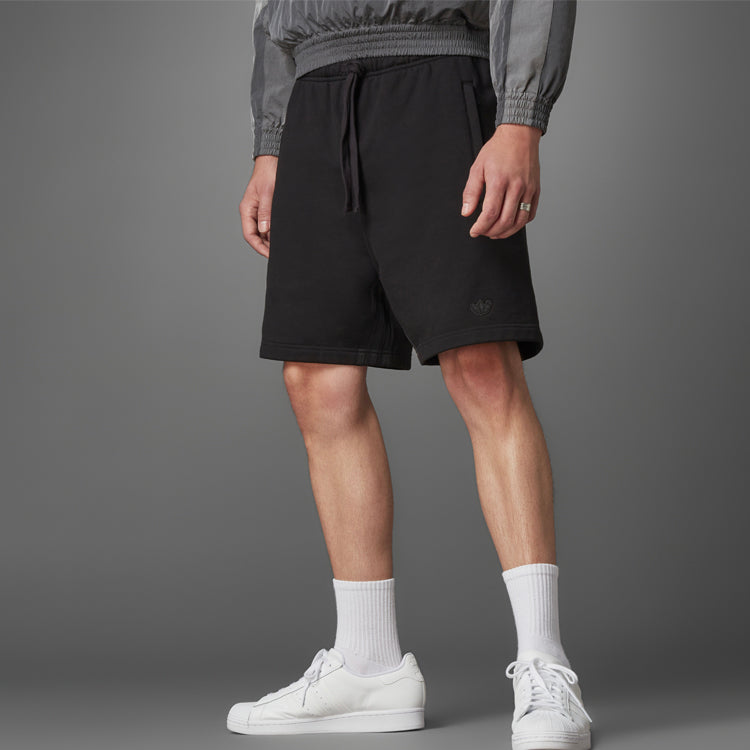 Image of adidas originals Lacing Sports Shorts Black HC2742