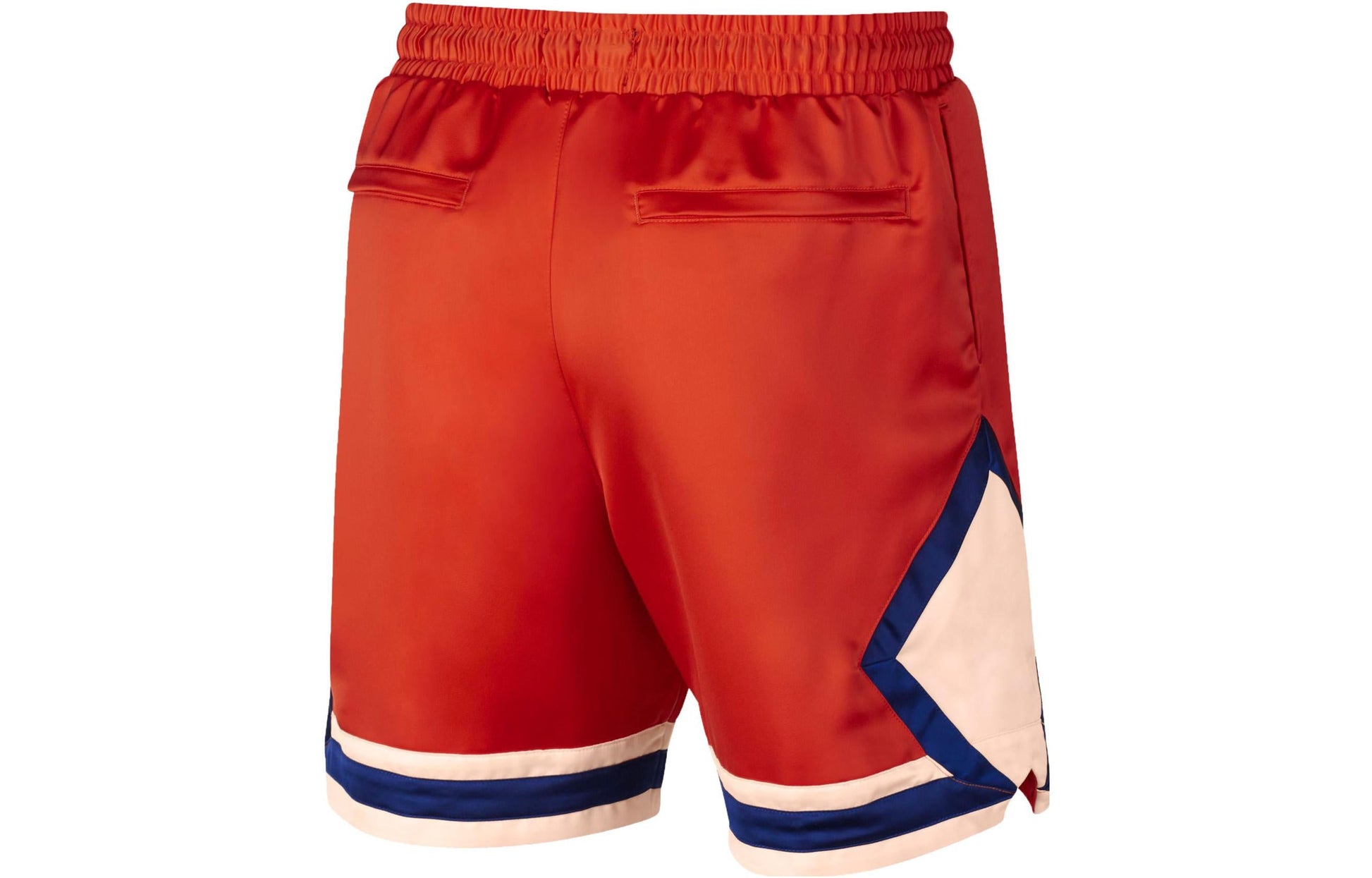Men's Air Jordan Basketball Colorblock Logo Sports Shorts Red AO2820-891