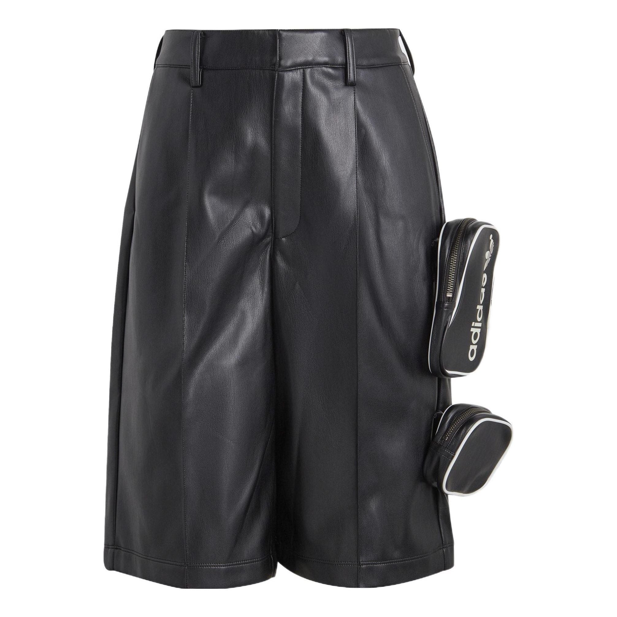 Image of Adidas Blue Version Airliner Bermuda Shorts 'Black' HR3422
