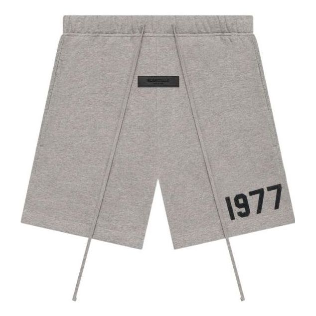 Image of Fear of God Essentials SS22 Shorts Dark Oatmeal 1977 FOG-SS22-235
