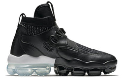 Image of Nike Air VaporMax Premier Flyknit 'Black Metallic Silver' AO3241-002