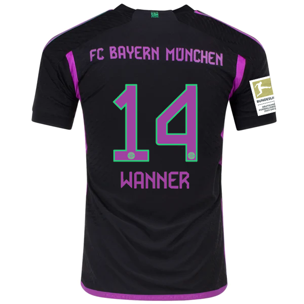 Image of adidas Bayern Munich Authentic Eric Maxim Choupo-Moting Away Jersey w/ Bundeslig