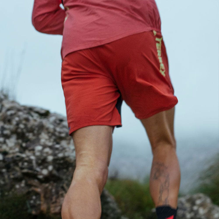 Image of Men's adidas Colorblock Straight Slim Fit Reflective Sports Shorts Red H11752