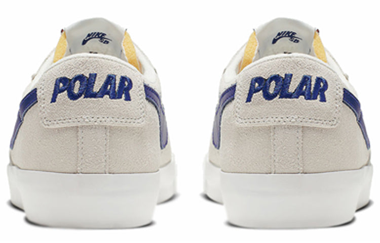 Image of Nike Polar Skate Co x Blazer Low SB QS 'Summit White Deep Royal' AV3028-100