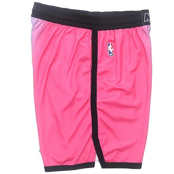 Image of Nike NBA Swingman Shorts City Edition Miami Heat Colorblock Sports Basketball Pu