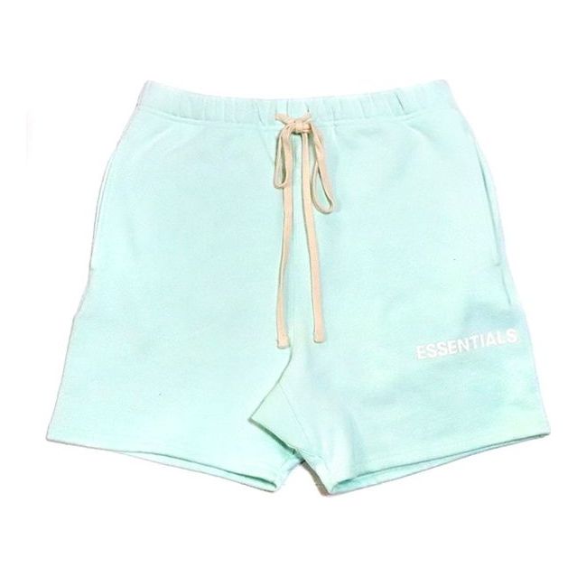 Image of Fear of God Essentials SS20 Graphic Sweat Shorts FOG-SS20-89