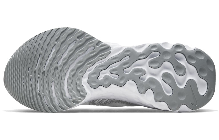 Image of (WMNS) Nike React Infinity Run Flyknit 'White Metallic Silver' CD4372-101