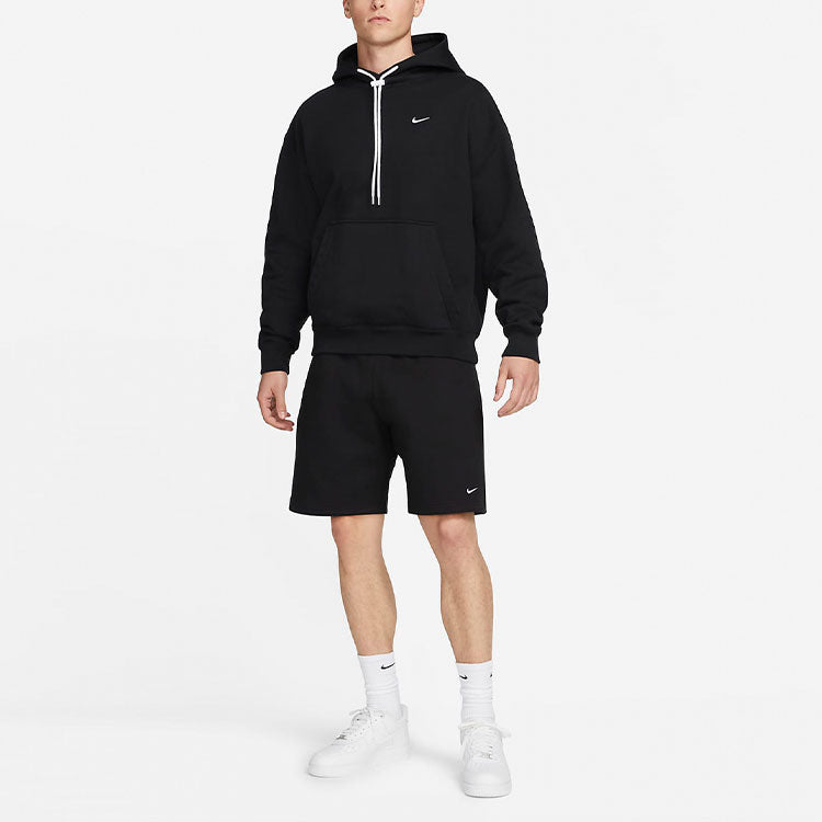 Image of Nike Solo Swoosh Fleece Shorts DV3055-010