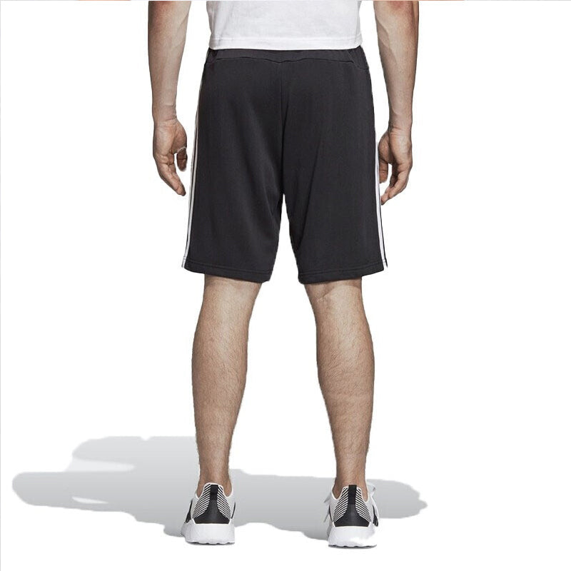 adidas E 3s Shrt Ft Training Knit Casual Sports Shorts Black DU7830