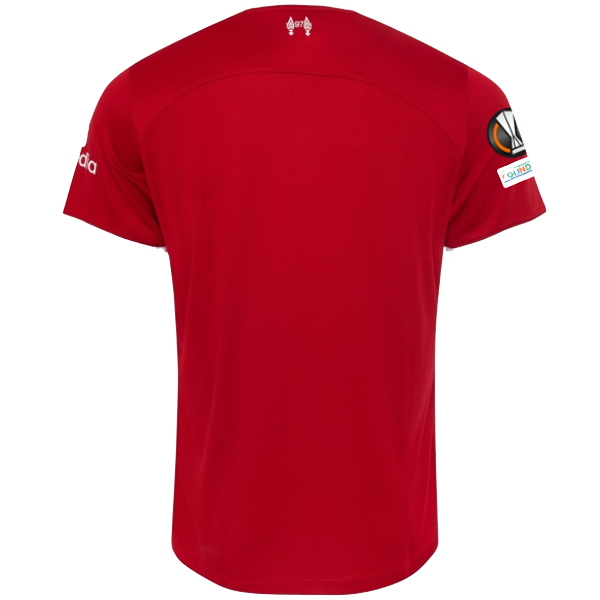 Nike Liverpool Heimtrikot mit Europa League-Aufnähern 23/24 (Rot/Weiß)
